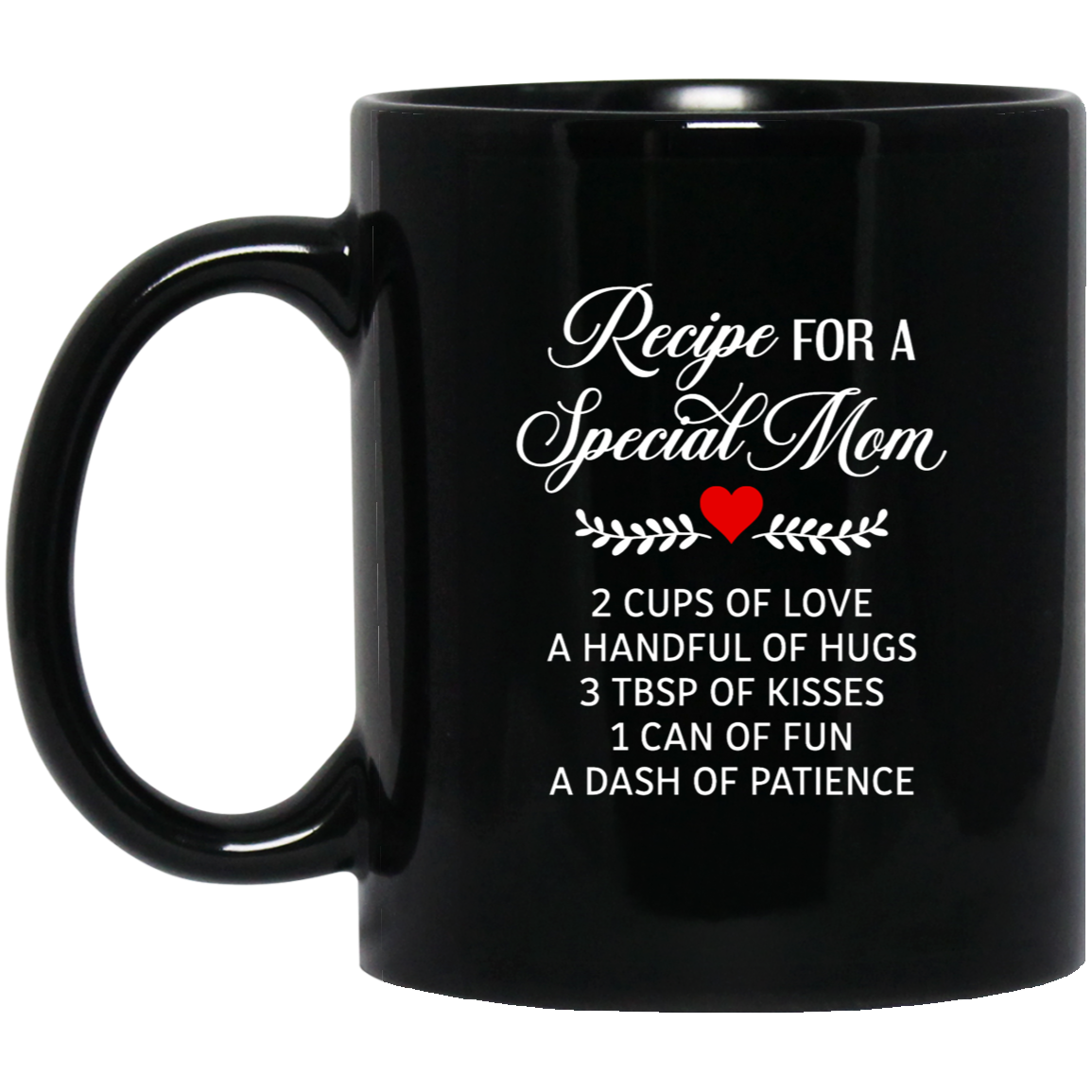 BM11OZ 11oz Black Mug