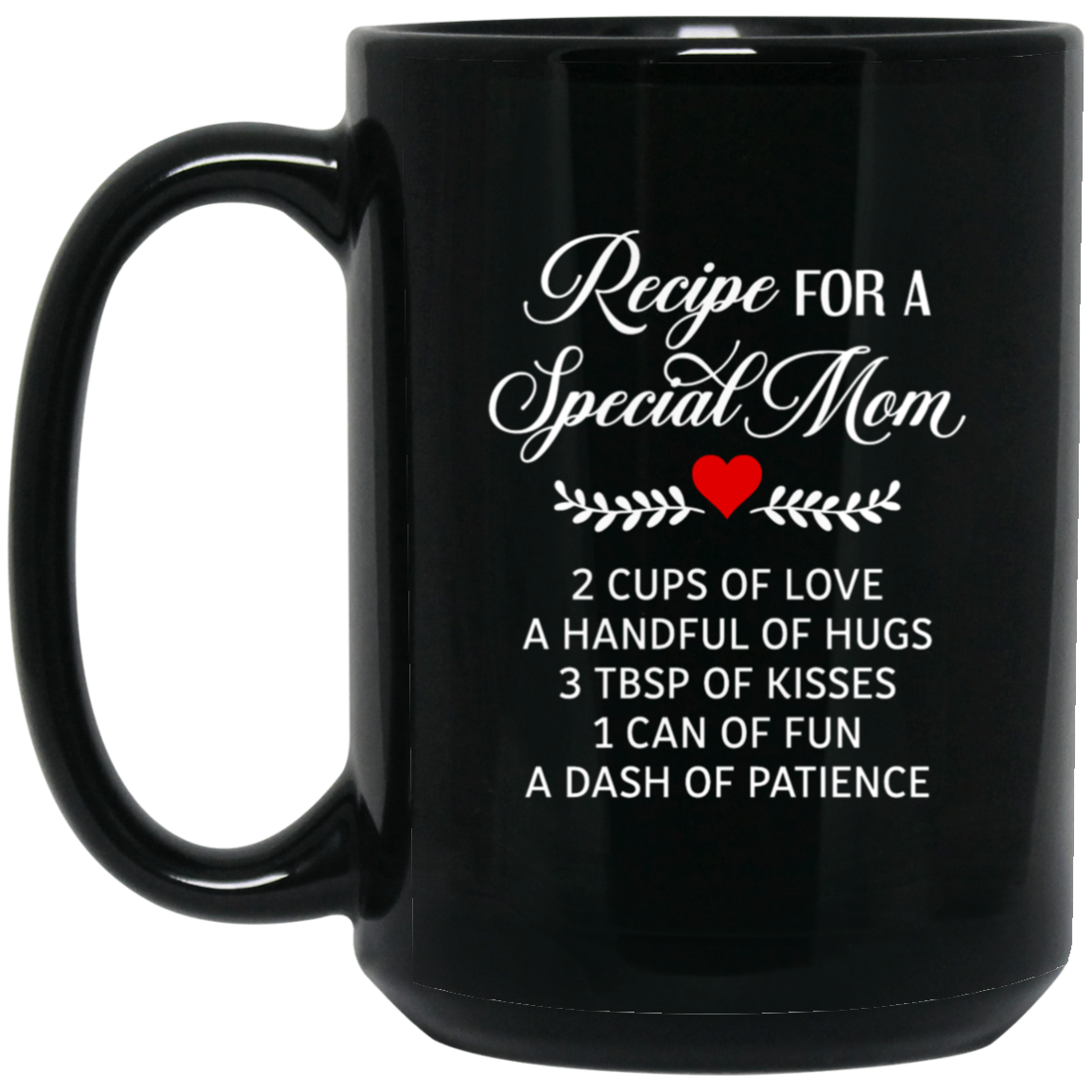 BM15OZ 15oz Black Mug