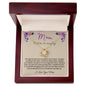 Mom Thank You For Everything Love Knot Necklace.